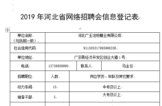 邢台最新招聘信息概览